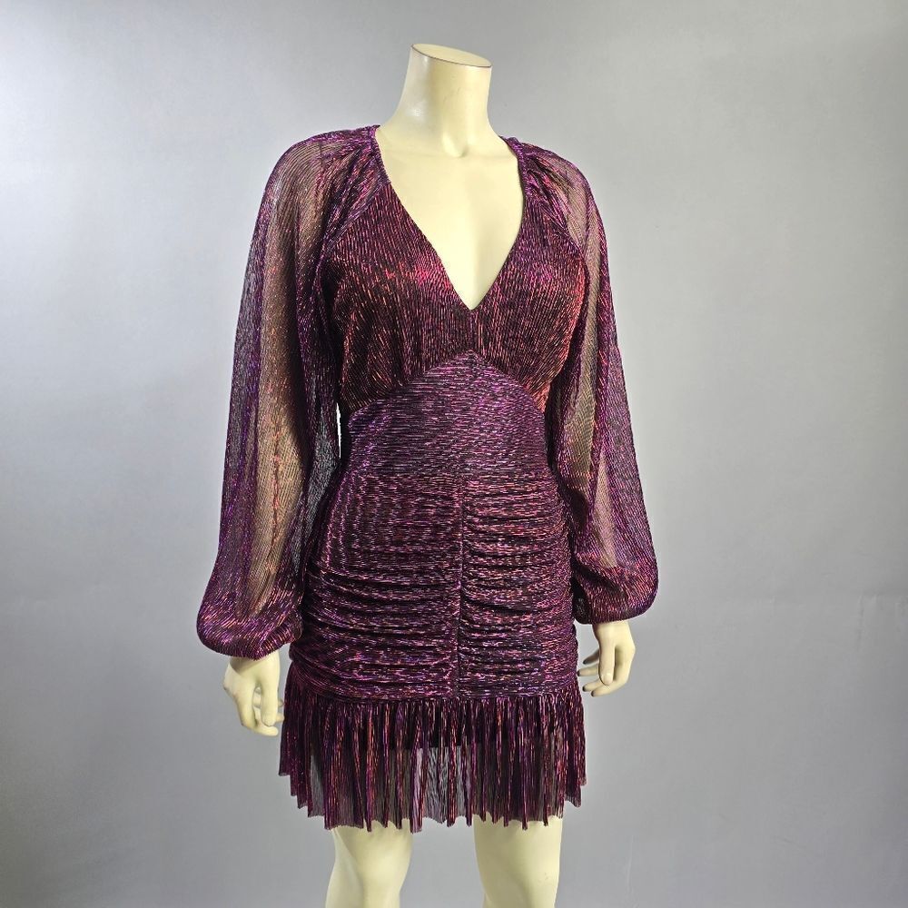 Aqua Xs Elegant Purple Dress R9